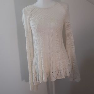 Charming Charlie top with flowy sleeves